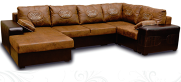П-образный диван Verdi Плаза 405х210 в Саранске