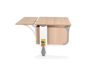 Детский стол-трансформер 6/60 (СУТ.47) + Polka_z 6/600 Ясень/белый/серый в Саранске