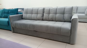 Прямой диван Татьяна 5 БД Граунд 05 серый в Саранске