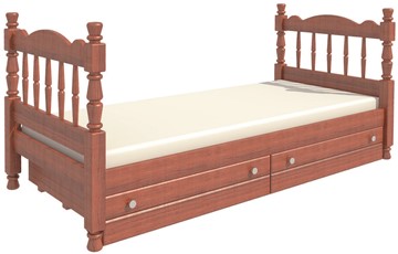 Кровать в детскую Алёнка (Орех) с основанием в Саранске