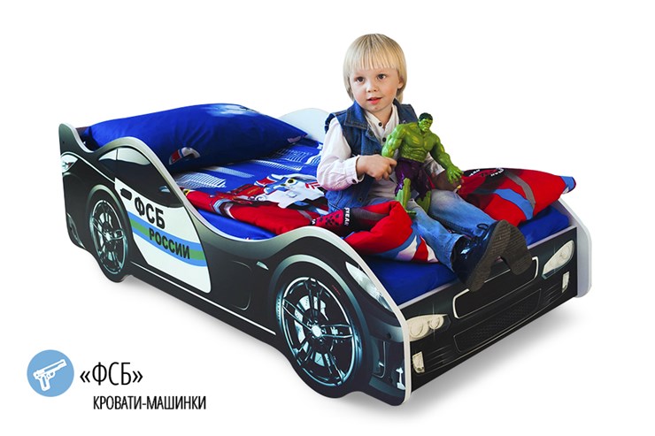 Детская кровать-машина ФСБ в Саранске - изображение 1
