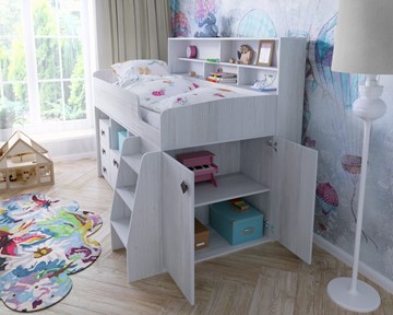 Детская кровать-чердак Малыш-5, цвет Винтерберг в Саранске - предосмотр 6