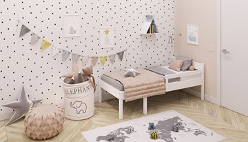 Кровать детская POLINI Kids Simple 935 Белый в Саранске - предосмотр 6