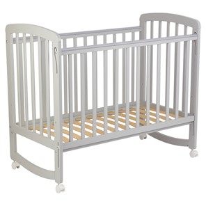 Кроватка для новорожденных POLINI Kids Simple 304 Серый в Саранске