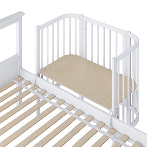 Приставная кровать POLINI Kids Simple 105 Белый в Саранске - предосмотр 2