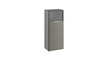 Шкаф Наоми комбинированный одностворчатый, цвет Фон серый, Джут ТД-208.07.28 в Саранске