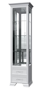 Шкаф-витрина Грация ШР-1, белый, 3 стекла, 420 в Саранске