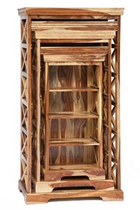 Шкафы для книг Бомбей - 0761A (набор 3 шт.) палисандр, натуральный (natural) арт.10047 в Саранске