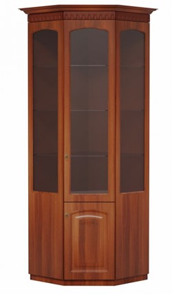 Угловой шкаф Гармония-4, витрина МЦН в Саранске - изображение