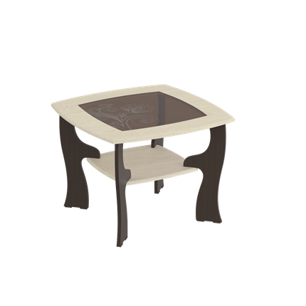 Журнальный столик №14, Венге мали/Ясень жемчужный в Саранске - изображение