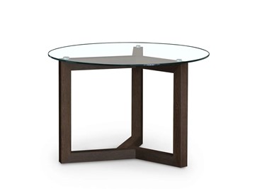 Круглый столик Оникс-8, Венге/Прозрачное стекло в Саранске