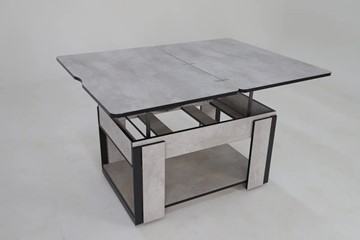 Складной стол-трансформер Дэнс, цемент светлый в Саранске - предосмотр 5
