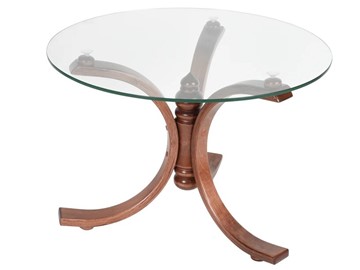 Стеклянный стол Лорд (средне-коричневый) в Саранске