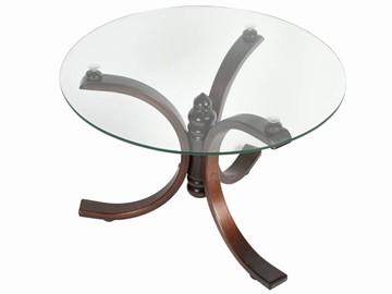 Стеклянный столик Лорд (темно-коричневый) в Саранске
