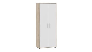 Шкаф 2-х дверный Витра тип 1 (Дуб сонома/Белый ясень) в Саранске