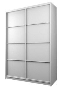 Шкаф 2-х дверный MAX МШ-23-6-18-11, Профиль Белый/Цвет Белый в Саранске