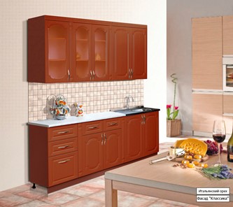 Гарнитур кухонный Классика 2000, цвет Итальянский орех в Саранске