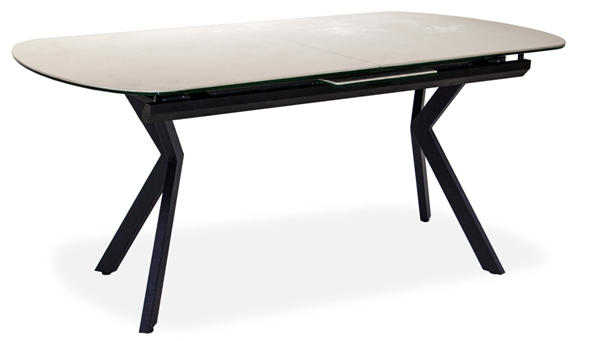 Обеденный раздвижной стол Шамони 3CX 180х95 (Oxide Avorio/Графит) в Саранске - изображение