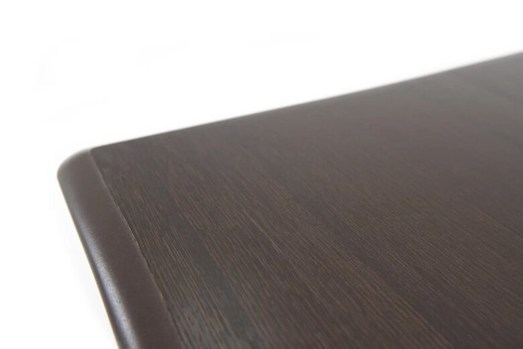 Кухонный стол раскладной Кабриоль 1200х800, (Тон 7 - Орех тёмный) Морилка/Эмаль в Саранске - изображение 3