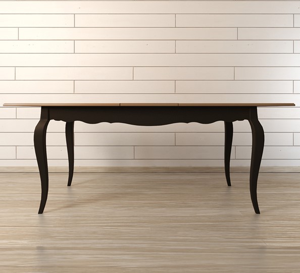 Кухонный стол раскладной Leontina (ST9338BLK) Черный в Саранске - изображение 1