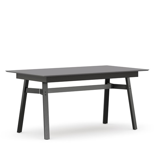 Обеденный стол 1600 Элиот ЛД 414.100.000, Оникс Серый/Чёрный в Саранске - изображение 1