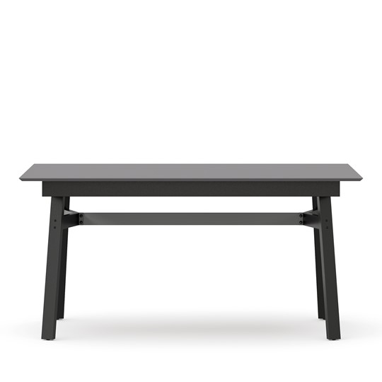 Обеденный стол 1600 Элиот ЛД 414.100.000, Оникс Серый/Чёрный в Саранске - изображение 2