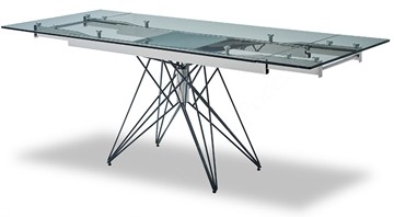 Кухонный стол раскладной T-041 (140) прозрачный в Саранске - предосмотр 3
