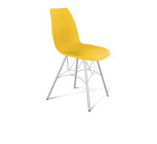 Кухонный стул SHT-ST29/S100 (желтый ral 1021/хром лак) в Саранске