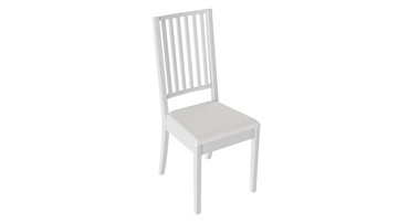 Обеденный стул Родос 2 (Белый матовый/тк № 166) в Саранске