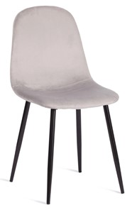 Обеденный стул BREEZE (mod. 4724), 44х53х87 Light grey (светло-серый) HLR14 / черный арт.20465 в Саранске