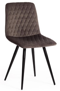 Обеденный стул CHILLY X (mod.7096) 45х53х88 темно-серый barkhat 14/черный арт.15553 в Саранске