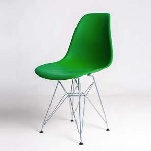 Обеденный стул DSL 110 Chrom (зеленый) в Саранске