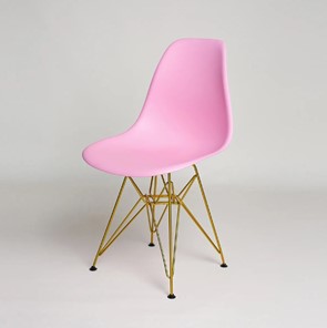 Обеденный стул DSL 110 Gold (розовый) в Саранске
