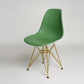 Обеденный стул DSL 110 Gold (темно-зеленый) в Саранске