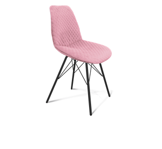 Обеденный стул SHT-ST29-С22 / SHT-S37 (розовый зефир/черный муар) в Саранске