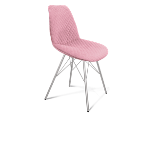 Обеденный стул SHT-ST29-С22 / SHT-S37 (розовый зефир/хром лак) в Саранске