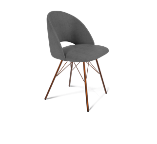 Обеденный стул SHT-ST34 / SHT-S37 (платиново-серый/медный металлик) в Саранске
