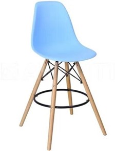 Барный стул DSL 110 Wood bar (голубой) в Саранске