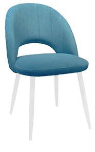 Обеденный стул 217 V16 голубой/белый в Саранске