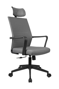 Кресло компьютерное Riva Chair А818 (Серый) в Саранске