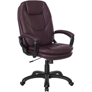 Кресло офисное Brabix Premium Trend EX-568 (экокожа, коричневое) 532101 в Саранске