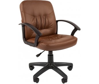 Офисное кресло CHAIRMAN 651 ЭКО коричневое в Саранске