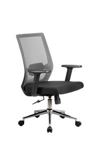 Кресло компьютерное Riva Chair 851E (Серый) в Саранске