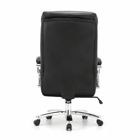 Компьютерное кресло Brabix Premium Pride HD-100 (натуральная кожа, черное) 531940 в Саранске - изображение 3