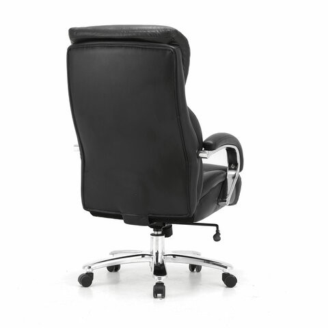 Компьютерное кресло Brabix Premium Pride HD-100 (натуральная кожа, черное) 531940 в Саранске - изображение 2