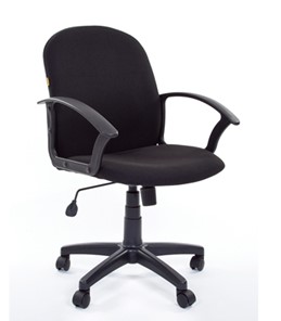 Кресло офисное CHAIRMAN 681 Ткань C-3 черное в Саранске - предосмотр