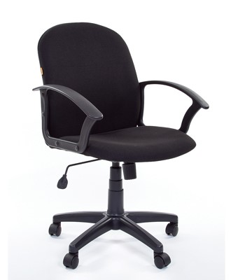 Кресло офисное CHAIRMAN 681 Ткань C-3 черное в Саранске - изображение