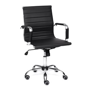 Компьютерное кресло URBAN-LOW кож/зам, черный, арт.14460 в Саранске