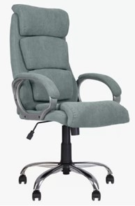 Кресло для офиса DELTA (CHR68) ткань SORO 34 в Саранске