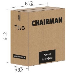 Офисное кресло CHAIRMAN 661 Ткань стандарт 15-21 черная в Саранске - изображение 5